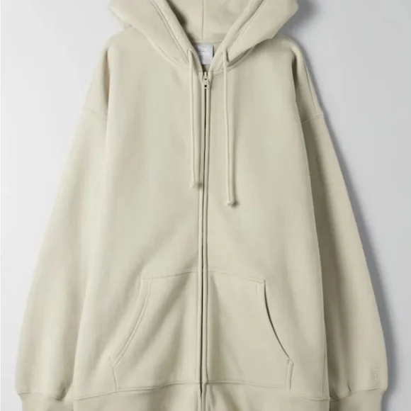 ARITZIA Cozy Fleece Boyfriend Zip Up + Sweatpants Bundle - Picture 1 of 6